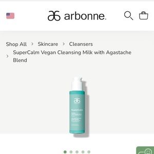 SuperCalm Vegan Cleansing Milk with Agastache Blend